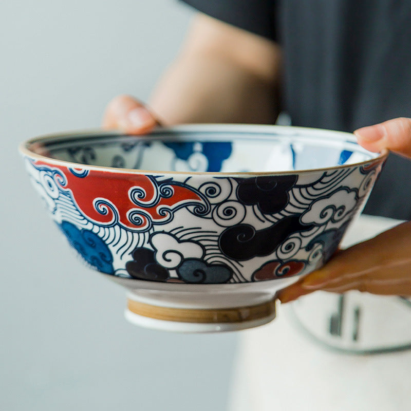 Creative Retro Ramen Hand-painted Ceramic Bowl