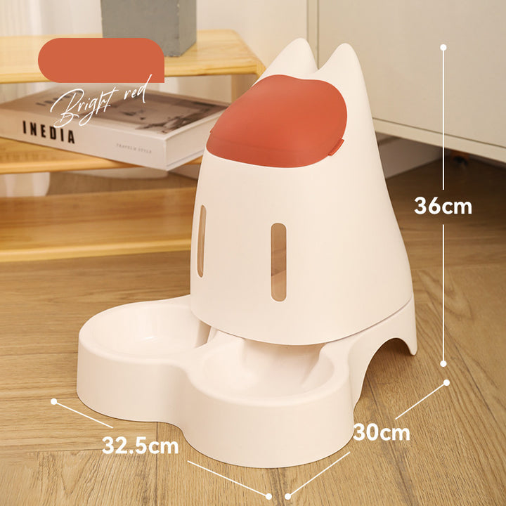 Automatic Pet Feeder & Water Dispenser for Cats and Dogs