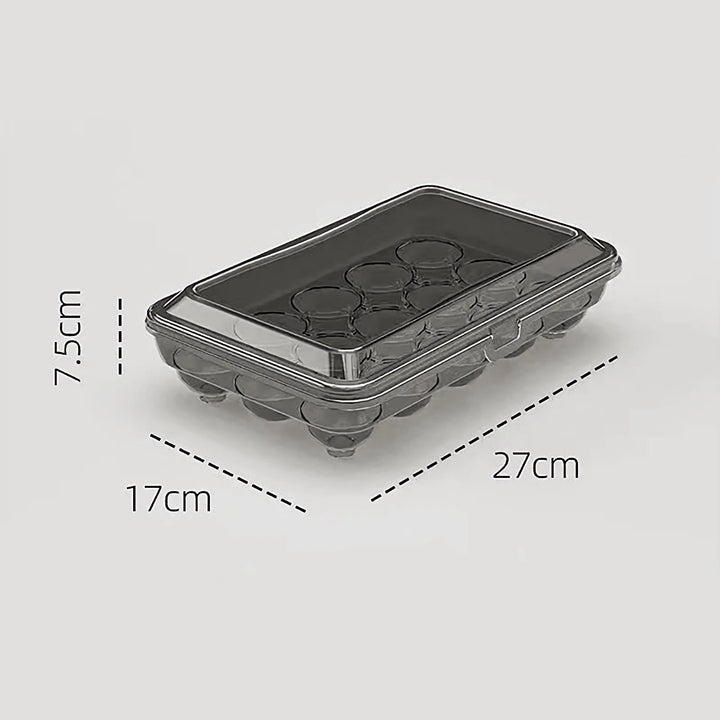 10/15 Grids Eggs Storage Box