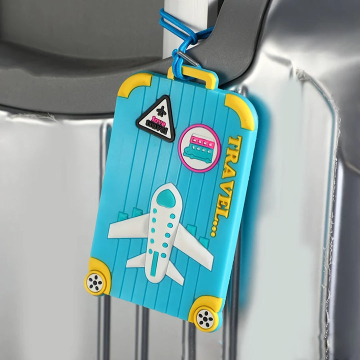 Fashionable PVC Luggage Tags