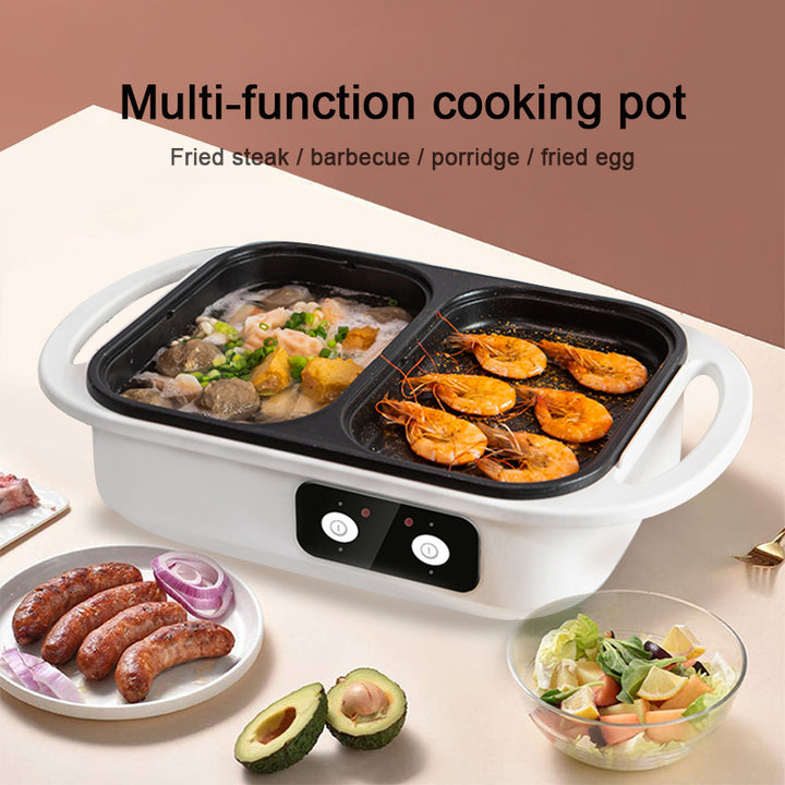 Multi-functional Dual-use Electric Caldron Electric Frying Oven