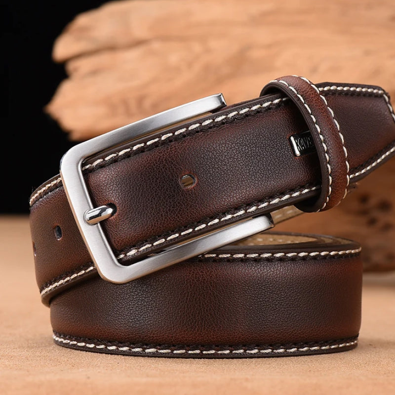 Vintage Genuine Leather Belt