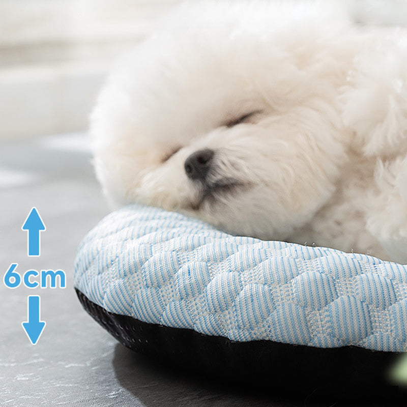 Cloud-Shaped Cooling Pet Mat for Small to Medium Dogs