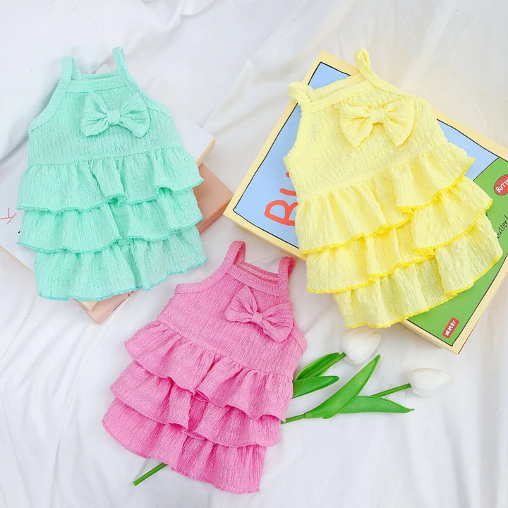 Spring Princess Dog Dress