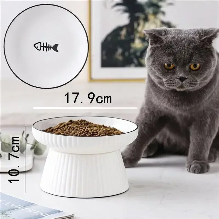 Cute Cartoon Ceramic Pet Bowl