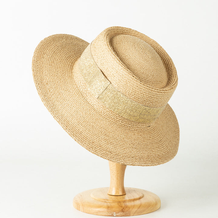 Women's Stylish Foldable Straw Sun Hat