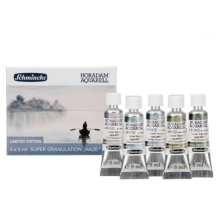 Premium 5-Color Tubular Watercolor Paint Set - Master-Level Quality