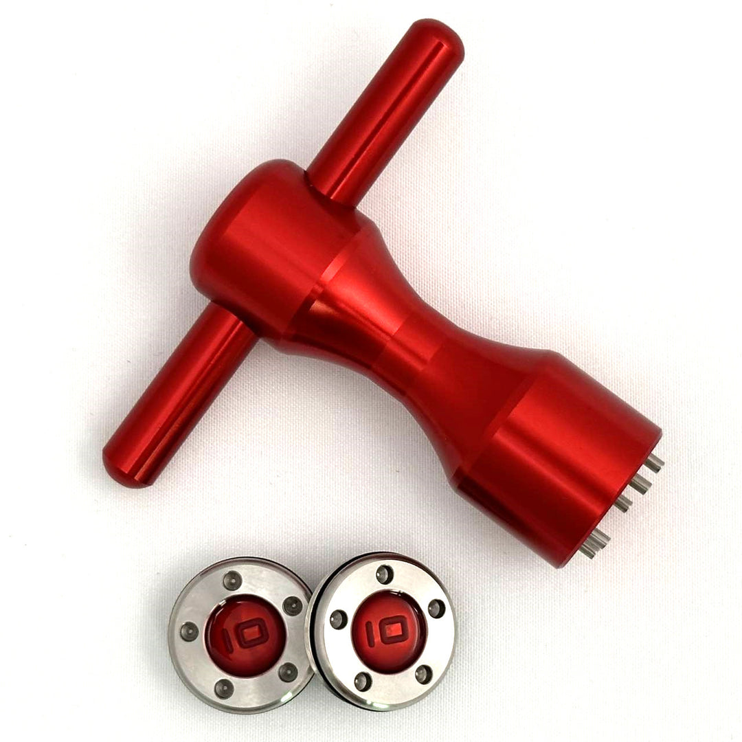 Big Tooth Red Putter Screw Set Golf Accessories