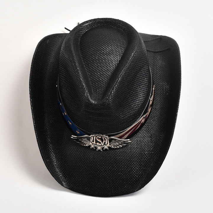 Stylish Straw Western Cowboy Hat for Men & Women