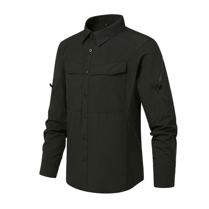 Fashion Outdoor Tactics Quick-drying Shirt Men