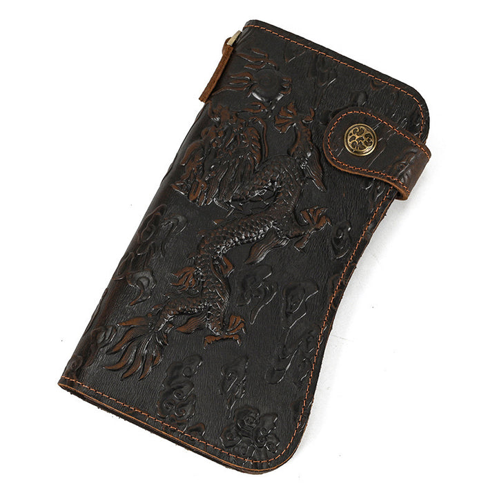 Men's Crazy Horse Leather Wallet