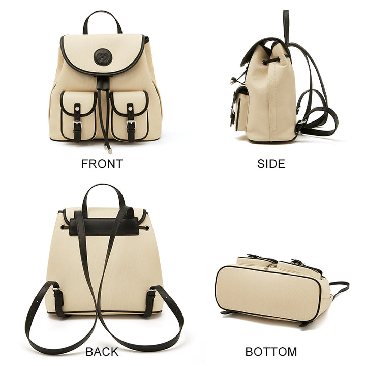 Women's Soft PU Leather Backpack