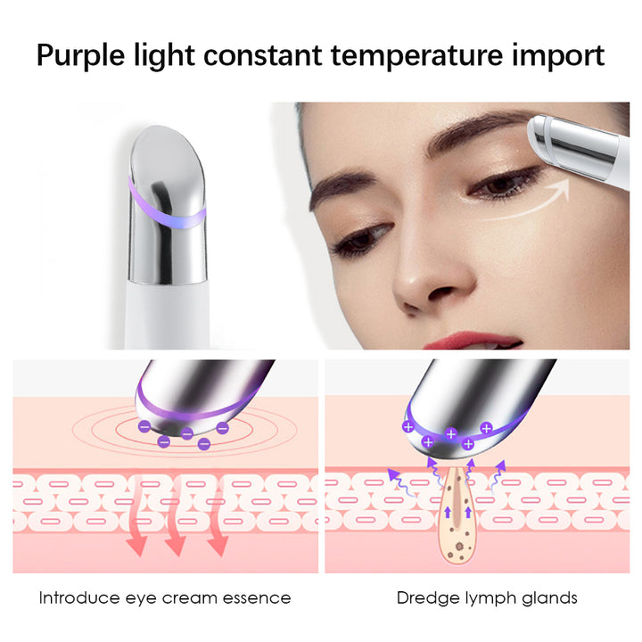 Hot Compress Eye Massage Pen