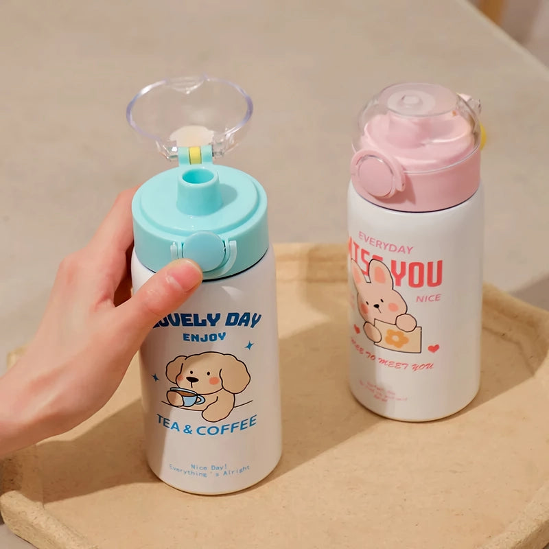 400ml Cartoon Thermos Cup