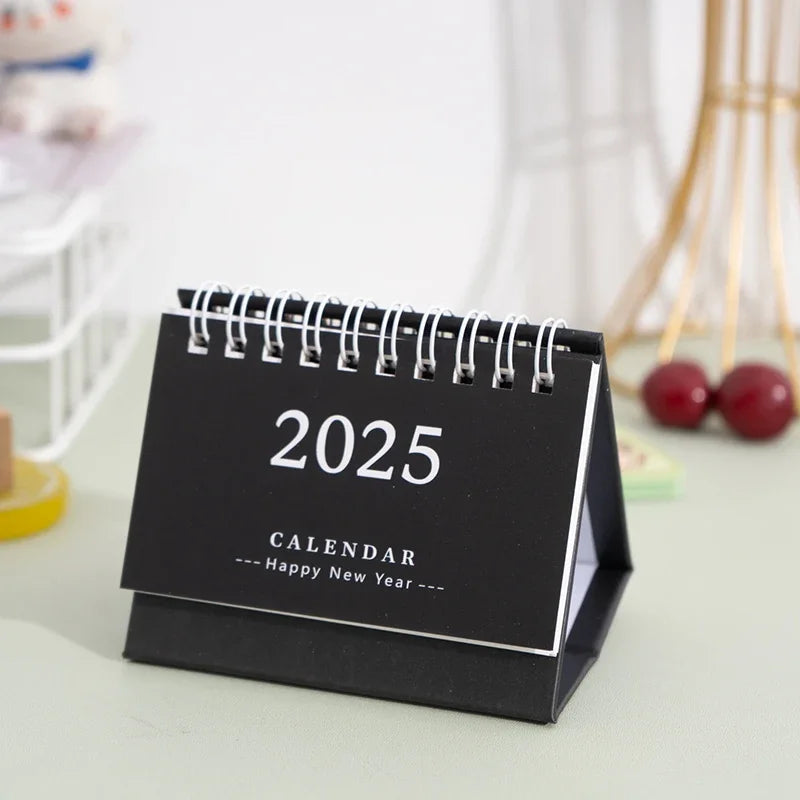 Kawaii 2025 Desk Calendar with To-Do List and Daily Planner