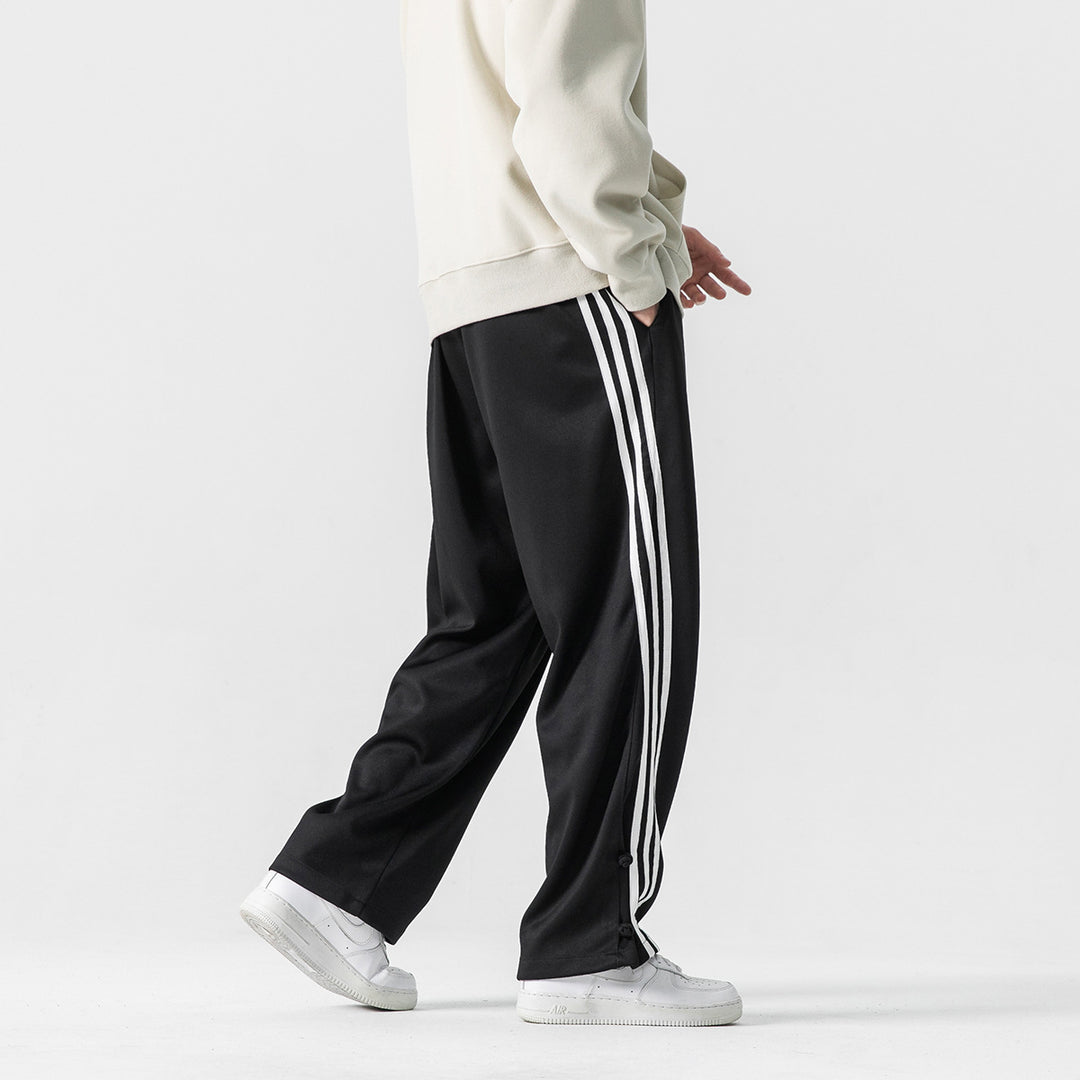 Fashion Striped Sports Trousers For Men And Women