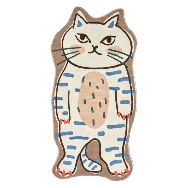 Cartoon Living Room Decoration Rugs - Cute Cat Design