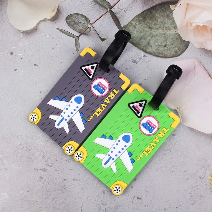 Fashionable PVC Luggage Tags