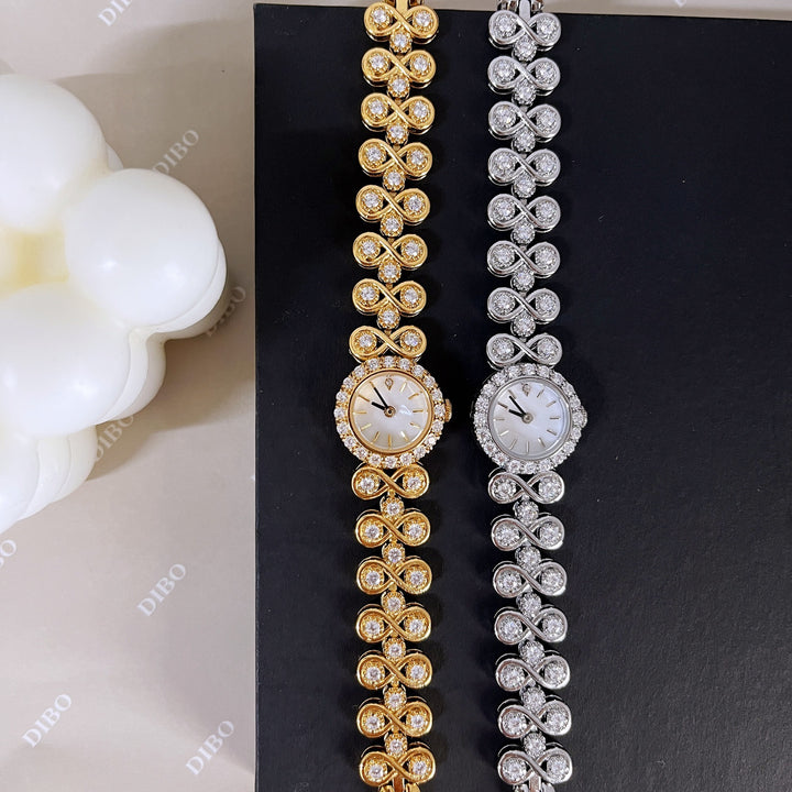 Jewelry Antique Luxury Diamond Quartz Women's Watch