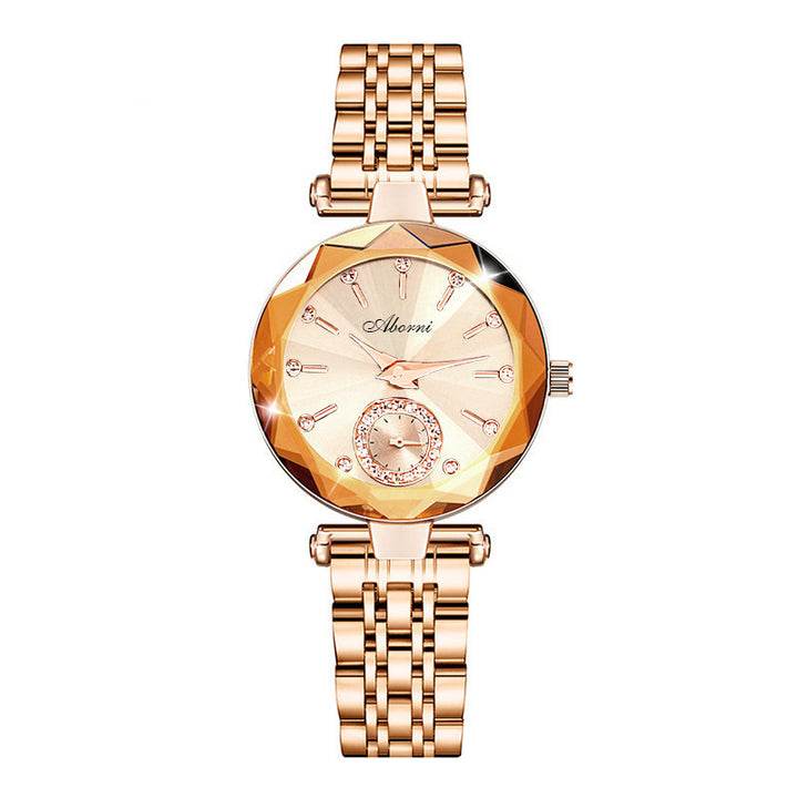 Women's Fashion Simple Cut Quartz Watch