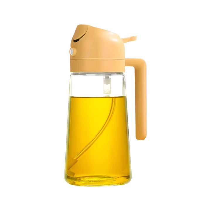 2-in-1 Olive Oil Sprayer & Dispenser Bottle