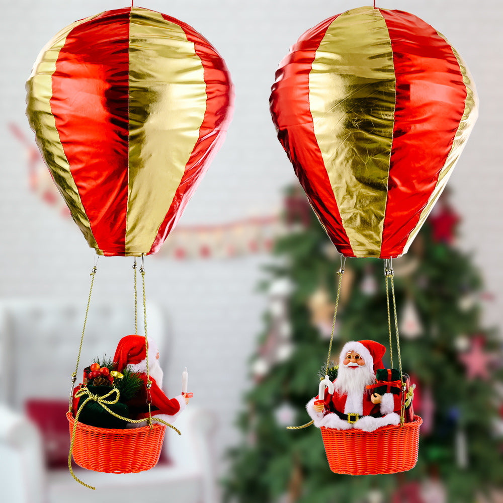 Christmas Decoration Hot Air Balloon Atmosphere Ceiling