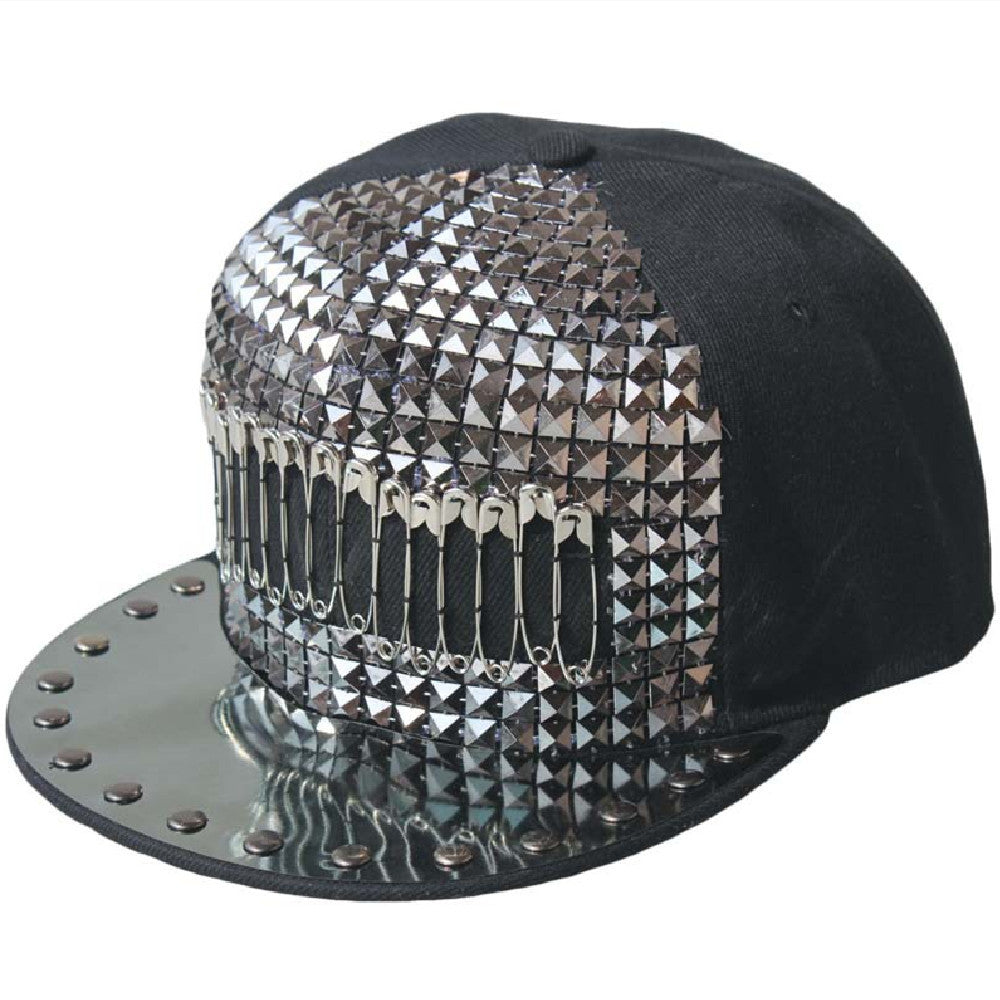 Men's Square Flat-brimmed Cap Bboy Street Dance