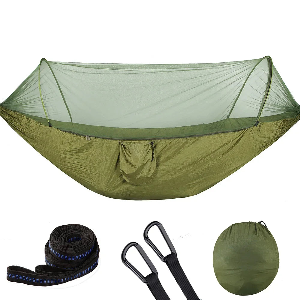 Portable Camping Hammock with Mosquito Net