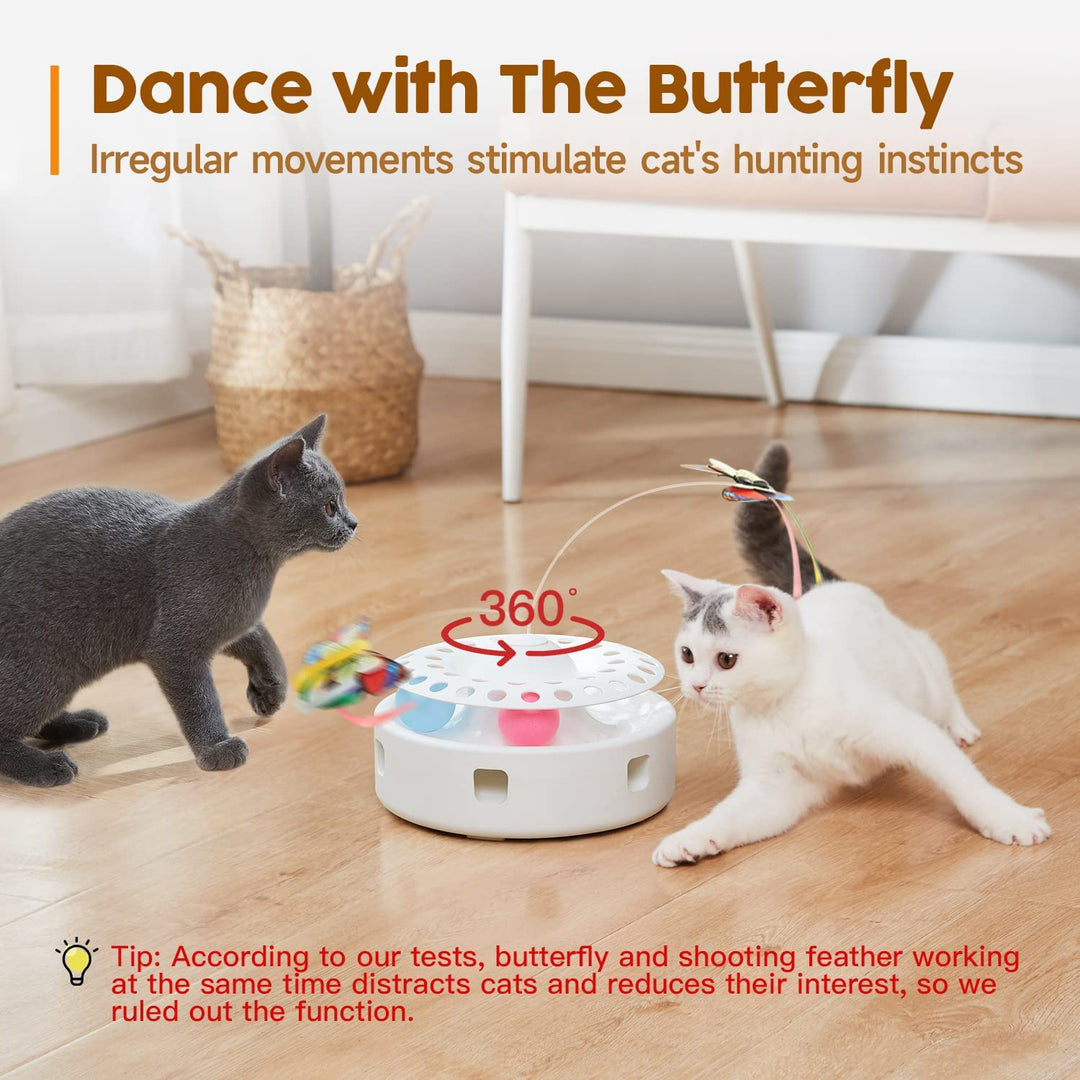 3-in-1 Interactive Cat Toy