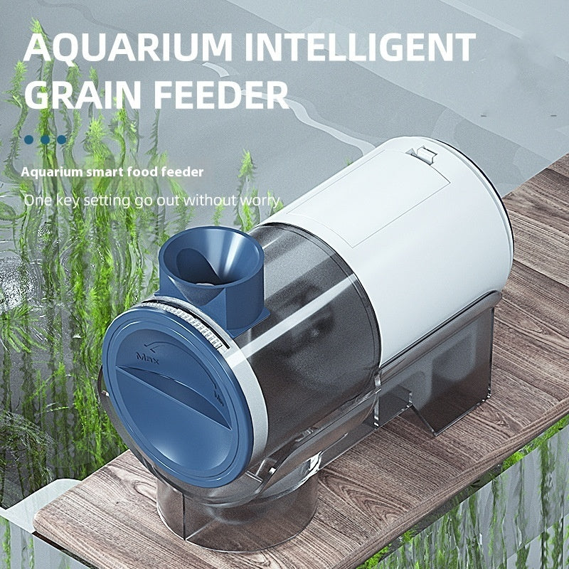 Fish Tank Feeder European And American Standard Particles Timing Feeding