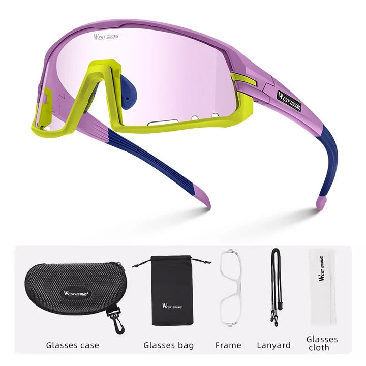 Photochromic Cycling Sunglasses