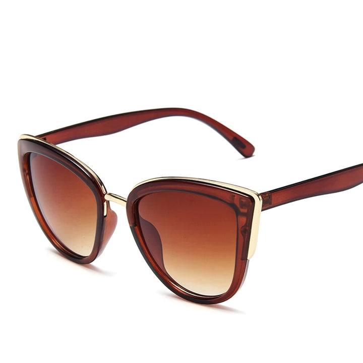 Luxury Retro Big Cat Eye Sunglasses for Women