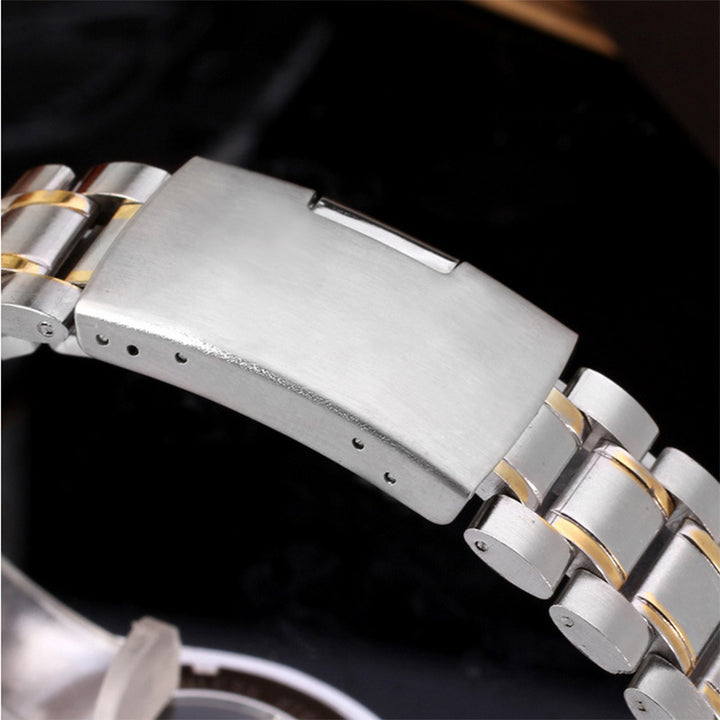 Men's Automatic 6-pin Steel Band Mechanical Watch