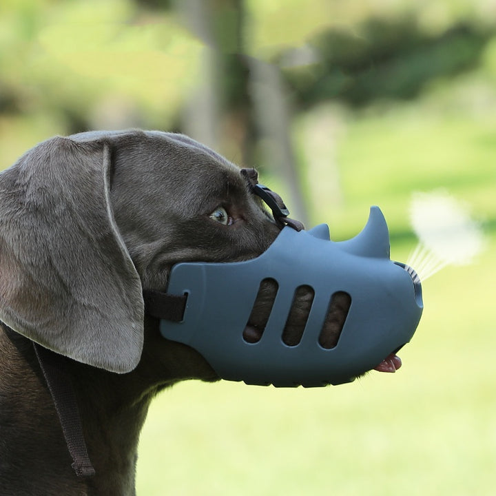 Adjustable Soft Silicone Dog Muzzle