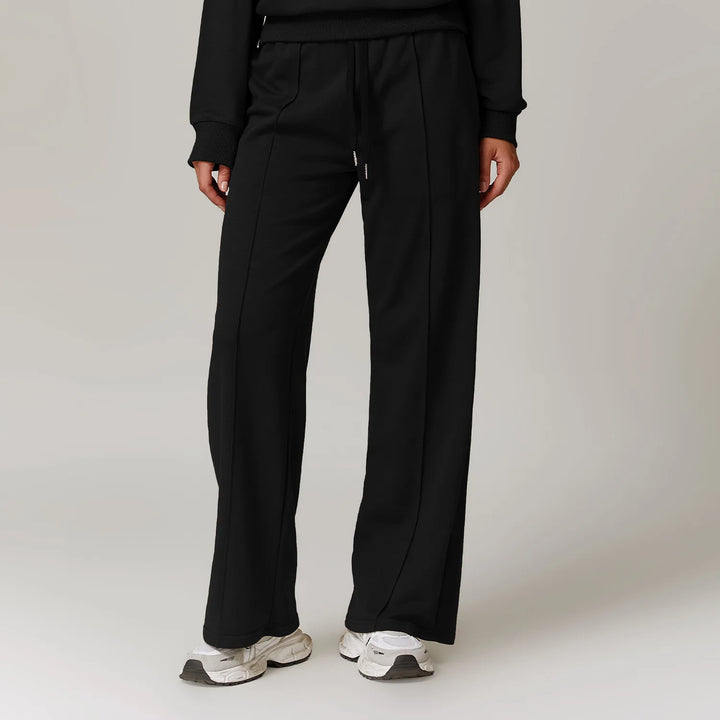 High-Waisted Loose Fit Women's Sweatpants with Pockets