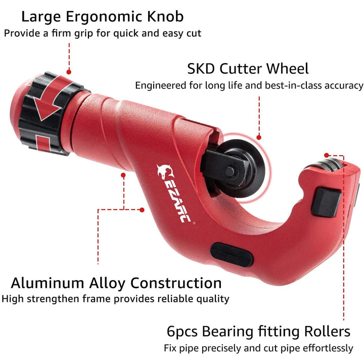 Heavy Duty Pipe Cutter Set with Mini Tube Cutter