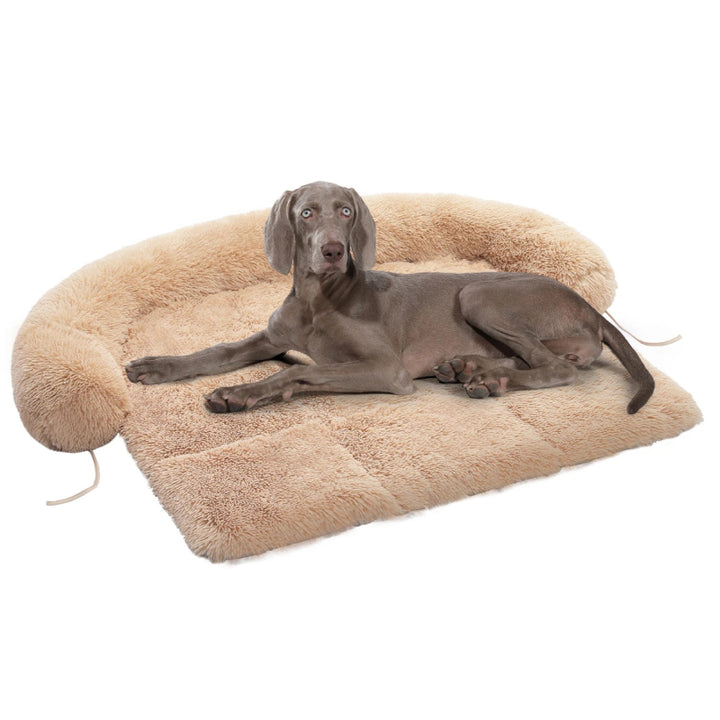 Cozy Winter Dog Bed Mat with Portable Kennel