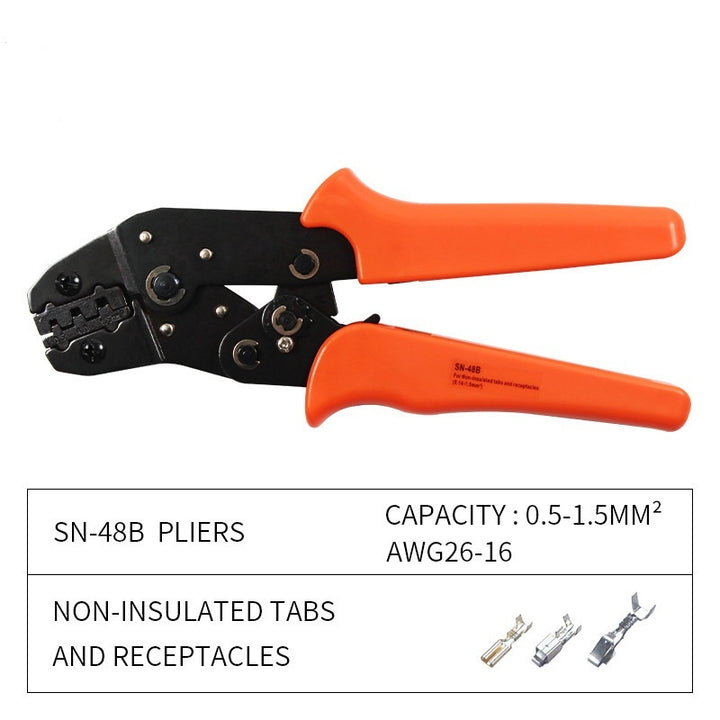 SN-48B Portable Multi-wrench Jaw Terminal Crimping Pliers Combination Suit