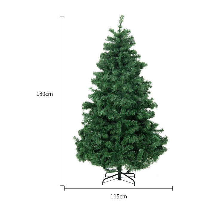 PVC Simulation Snowfall Display Window Decoration Christmas Tree