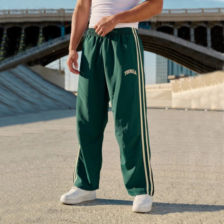 Men's Sports Trousers Straight Woven Quick-drying