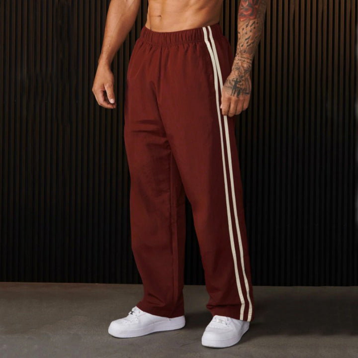 Men's Sports Trousers Straight Woven Quick-drying