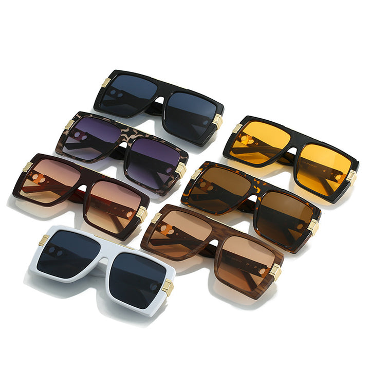 Gradient Lens Square Sunglasses