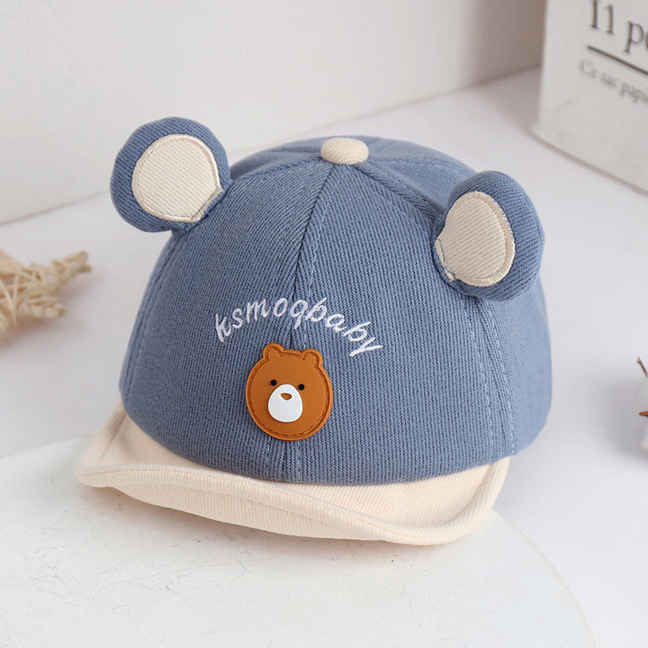 Adorable Bear Ear Baby Baseball Cap