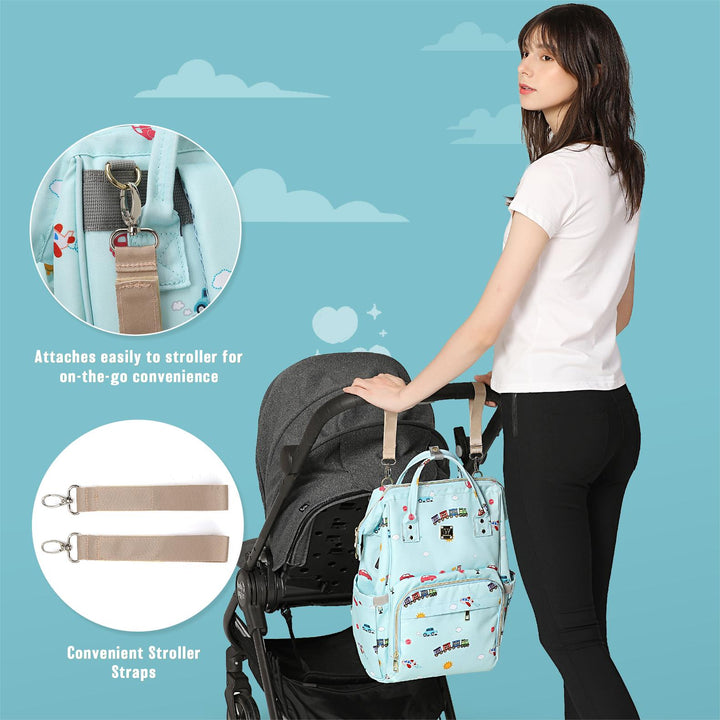 Versatile Baby Diaper Bag Backpack