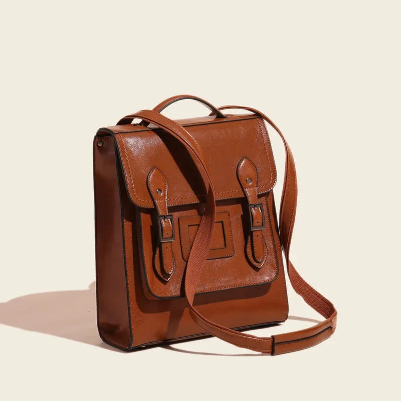 Vintage Genuine Leather Backpack