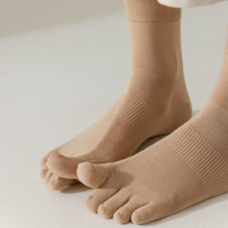 Women's Cotton Toe Socks