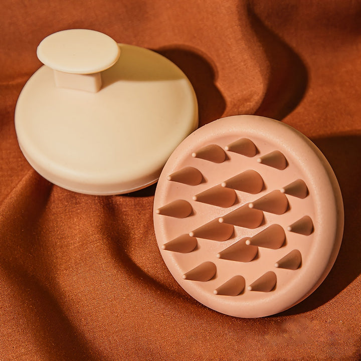 Full Silicone Shampoo Brush - Scalp Massager & Bath Scrubber