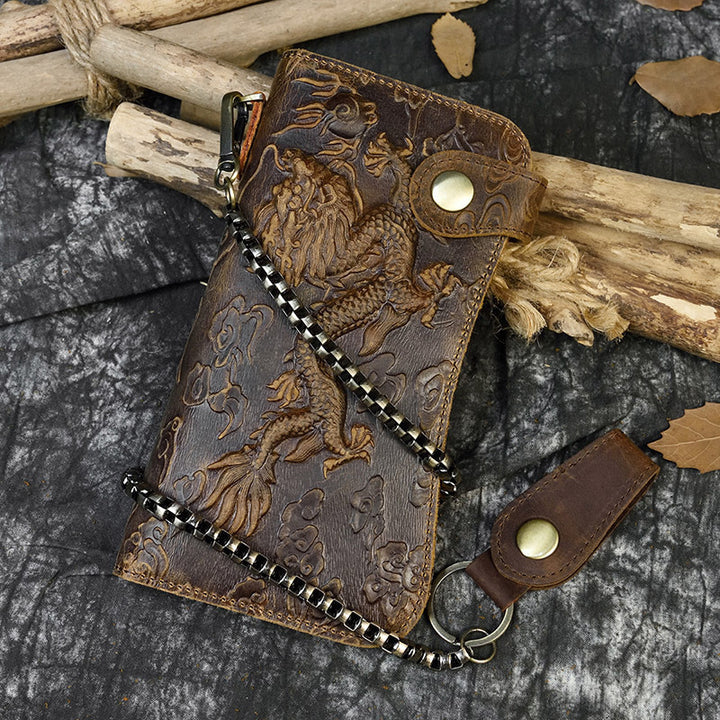 Men's Crazy Horse Leather Wallet