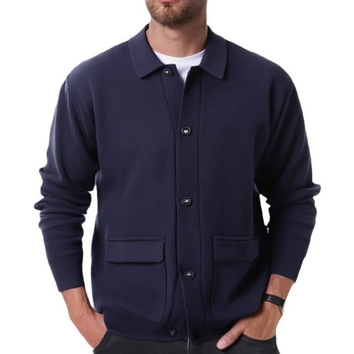 Men's Dimensional Patch Pocket Wool Jacket