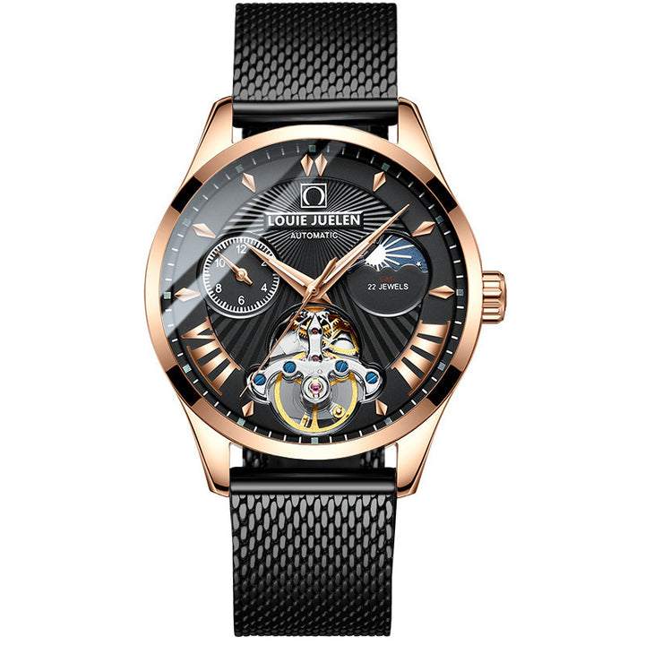 Fashion Trend Hollow Waterproof Male Mechanical Watch